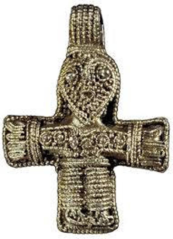 Sterling Silver Birka Cross Pendant Hearthfire Nordic Wares